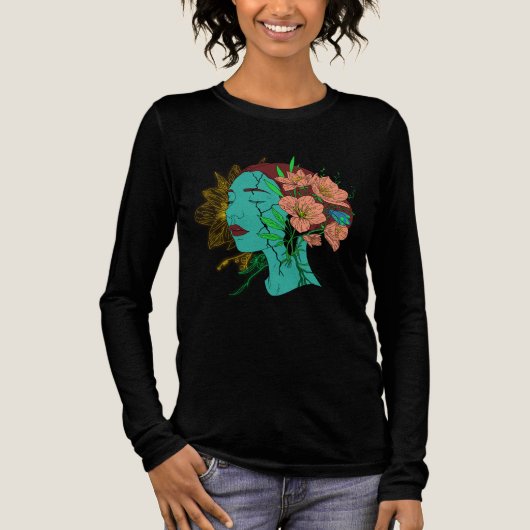 Reflektionen innerhalb von Artwork Tri-Blend Shirt (Vorderseite)