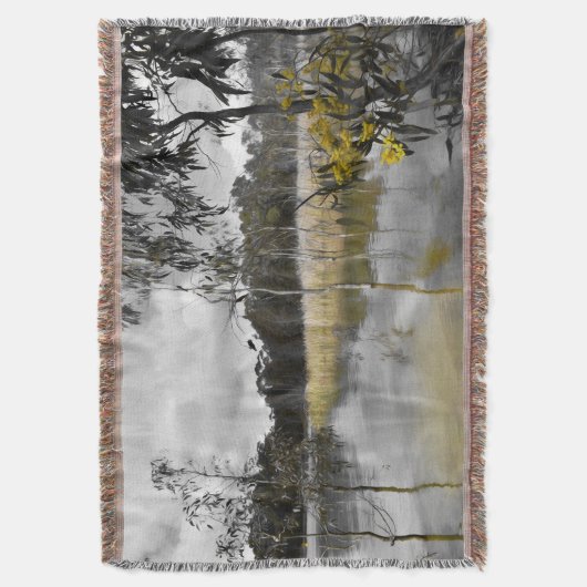 Reflektionen unter grauem Himmel Decke (Vorderseite Vertikal)