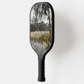 Reflektionen unter grauem Himmel Pickleball Schläger (Links)