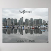 Reflektionen - Vancouver, B.C. Poster (Vorne)