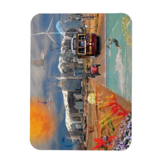 REFLEKTIONEN VON OZ Berg zu Meer Magnet
