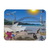 REFLEKTIONEN VON OZ Brisbane trifft Sydney Magnet (Horizontal)