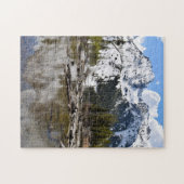 Reflektionen von Teton-Bergströmen - 11x14 - 252pc Puzzle (Horizontal)