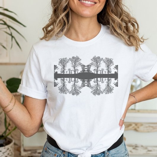 Reflektionsbaum Minimalist NATURE T-Shirt