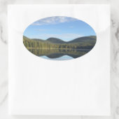 Reflektionskleber Ovaler Aufkleber (Tasche)