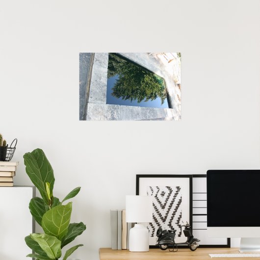 Reflektionspool Poster (Heimbüro)