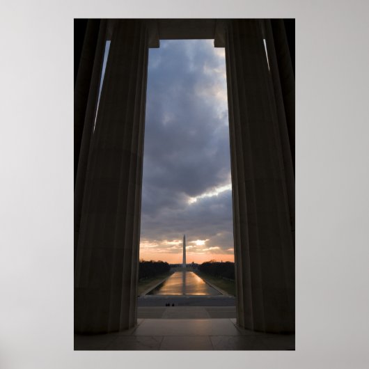 Reflektionspool Poster (Vorne)