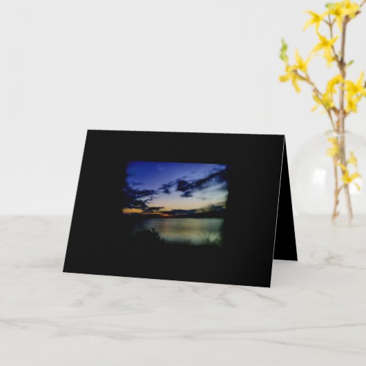 Reflektiv Karte (Gelbe Blume)