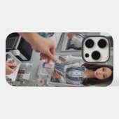 Reflektive Convenience Mirror Mirror iPhone Hülle (Rückseite (Horizontal))
