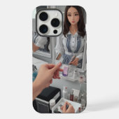 Reflektive Convenience Mirror Mirror iPhone Hülle (Rückseite)