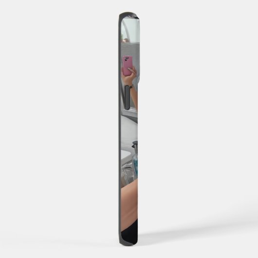 Reflektive Convenience Mirror Mirror iPhone Hülle (Rechte Seite)