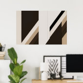 Reflektive Harmonie Poster (Heimbüro)