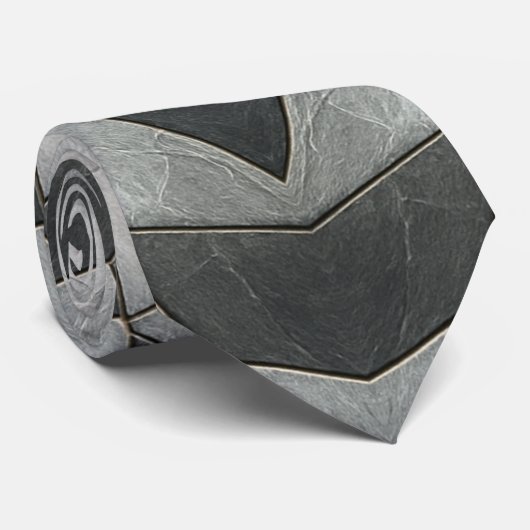 Reflektive Illusion Krawatte (Gerollt)