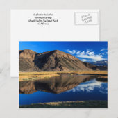 Reflektive Isolation Postkarte (Vorne/Hinten)