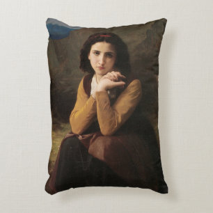Reflektive Schönheit (Mignon Pensive) 1869 Bouguer Dekokissen