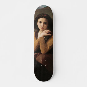 Reflektive Schönheit (Mignon Pensive) 1869 Bouguer Skateboard