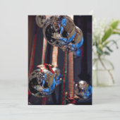 Reflektive Silver Weihnachtsschmuck (Stehend Vorderseite)