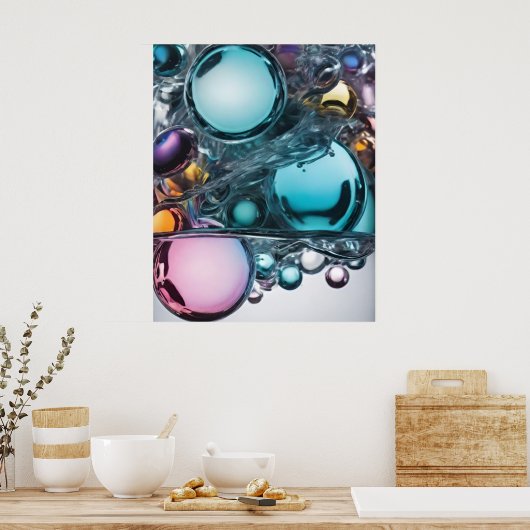 Reflektive Zusammenhänge Poster (Küche)