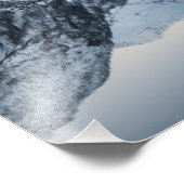 Reflektiver Portage Lake Fotodruck (Ecke)