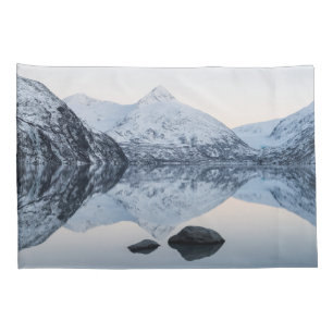 Reflektiver Portage Lake Kissenbezug