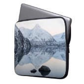 Reflektiver Portage Lake Laptopschutzhülle (Vorderseite Links)