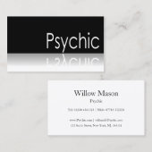 Reflektiver Text - Psychisch - Visitenkarte (Vorne/Hinten)