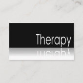 Reflektiver Text - Therapie - Visitenkarte (Vorderseite)