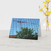 "Reflektives Bauen" - Bohrkarte Karte (Gelbe Blume)