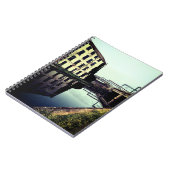 Reflektives Gebäude Notizblock (Linke Seite)