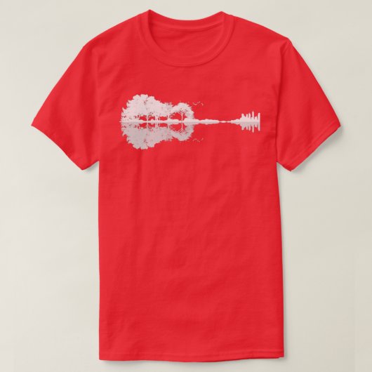 Reflektor der akustischen Gitarre T-Shirt (Design vorne)