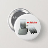 Reflektor-reflektierende graue Band-Reflektoren Button (Vorne & Hinten)