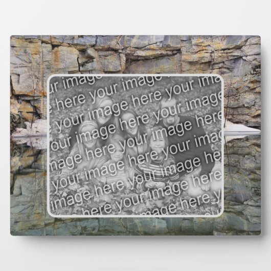 Reflektoren an der Felsenwand ergänzen den eigenen Fotoplatte (Vorderseite)