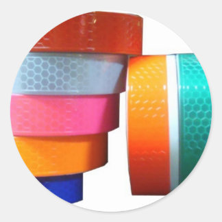 Reflektorreflektierende PVC-Aufkleber-Tape-Reflekt Runder Aufkleber