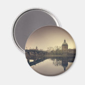 Reflets sur la Garonne - Toulouse Magnet (Vorderseite/Rückseite)