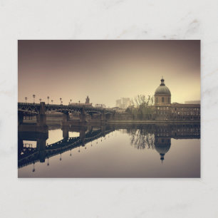 Reflets sur la Garonne - Toulouse - Postkarte