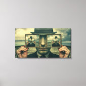 Reflexibilität Leinwanddruck (Vorderseite)