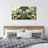 Reflexibilität Leinwanddruck (Insitu (Schlafzimmer))