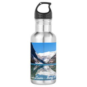 Reflexion am Lake Louise - Banff NP, Kanada Edelstahlflasche
