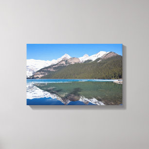 Reflexion am Lake Louise - Banff NP, Kanada Leinwanddruck