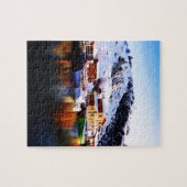 Reflexion auf dem Quidi Vidi See Puzzle (Horizontal)