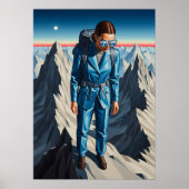 RÉFLEXION DANS LE FROID (Reflektion in der Kälte)  Poster (Vorne)