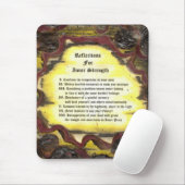Reflexion der inneren Stärke Mousepad (Mit Mouse)