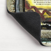 Reflexion der inneren Stärke Mousepad (Ecke)