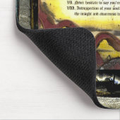 Reflexion der inneren Stärke Mousepad (Ecke)