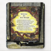 Reflexion der inneren Stärke Mousepad (Vorne)