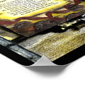 Reflexion der inneren Stärke Poster (Ecke)