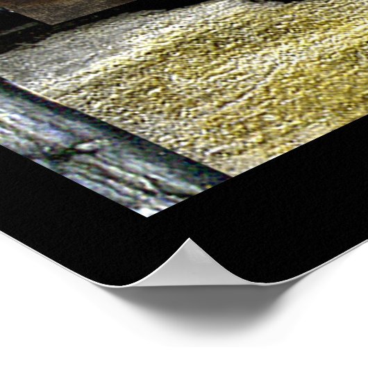 Reflexion der inneren Stärke Poster (Ecke)