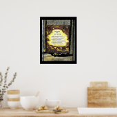 Reflexion der inneren Stärke Poster (Küche)