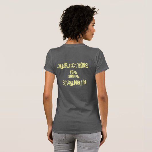Reflexion der inneren Stärke T-Shirt (Schwarz voll)