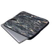 Reflexion der Seeseen Laptopschutzhülle (Vorne Knopf)